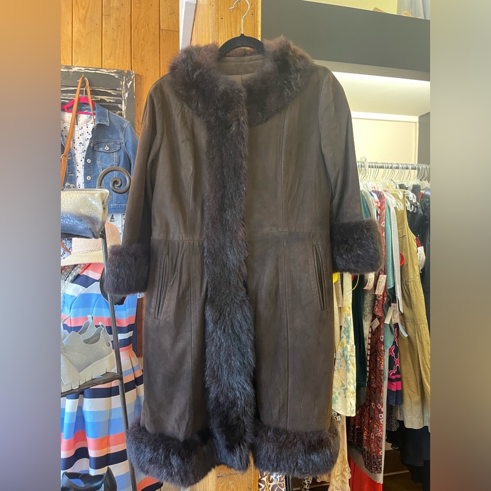 Fur/Suede Jacket - image 1